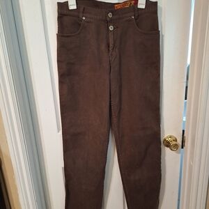 Vintage Lawman Western Brown Straight Leg Jeans